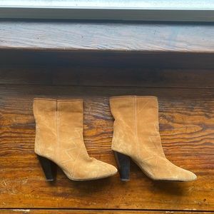 Isabel Marant Darilay Zigzag-Stitched Suede Boots